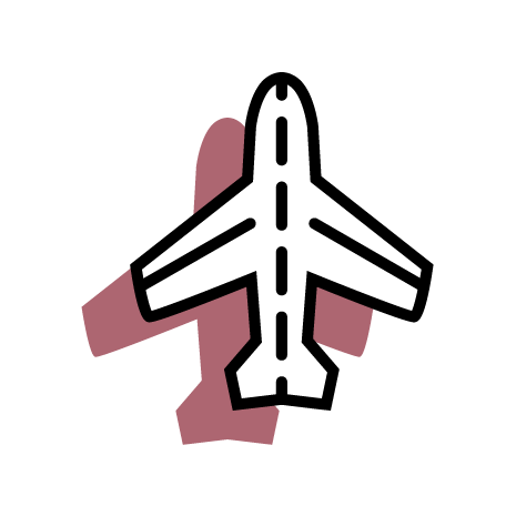 icon of airplane