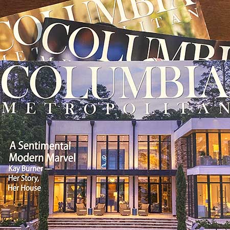 Covers of Columbia Metropolitan magazine