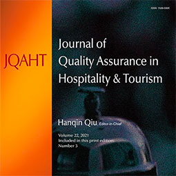 cover of Journal of Quality Assurance in Hospitality & Tourism