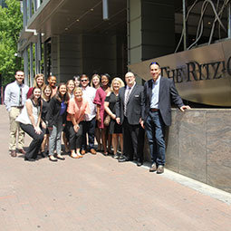 HRTM students visit executives at the Ritz-Carlton in Charlotte, N.C.