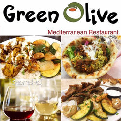 Green Olive menu cover