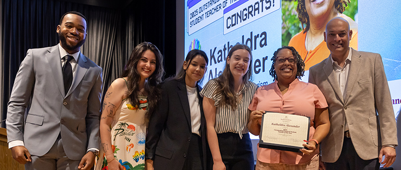 Award winner Katheldra Alexander