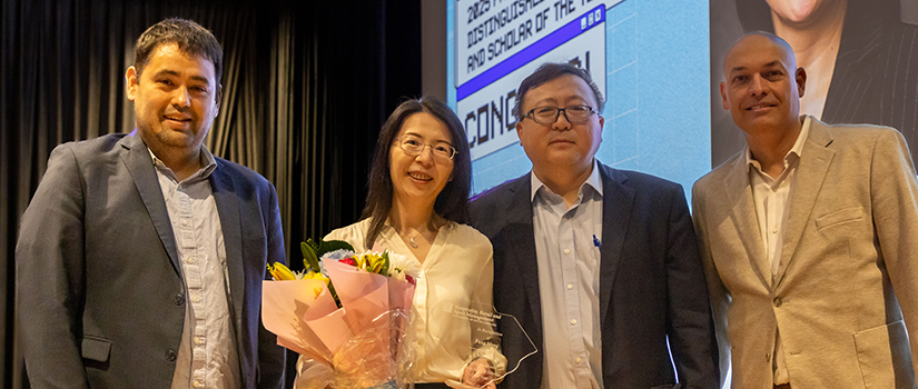 Award winner Fang Meng