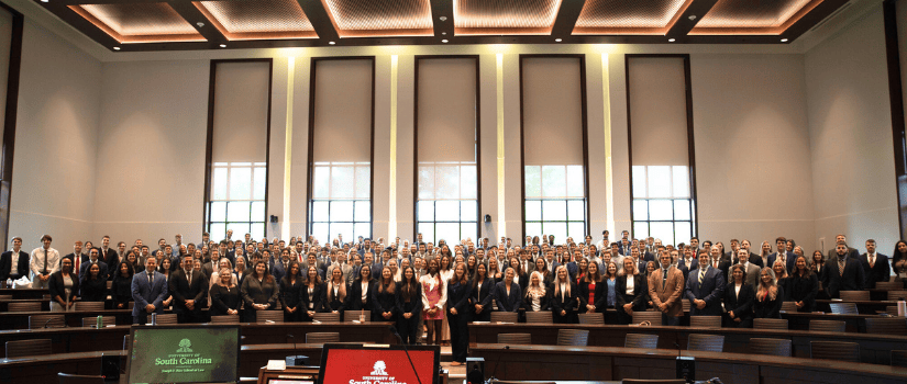 Class of 2028 at Oath Ceremony