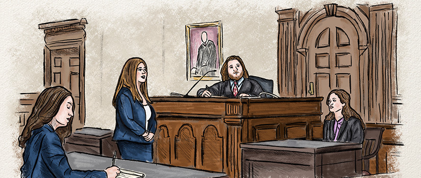 Courtroom Sketch