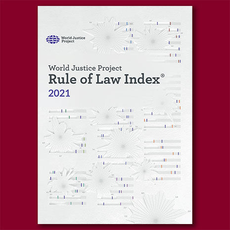 cover the world justice project's 2021 rule of law index