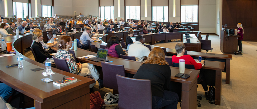 Attendees at the AI Ethics in Medicine and Law Symposium