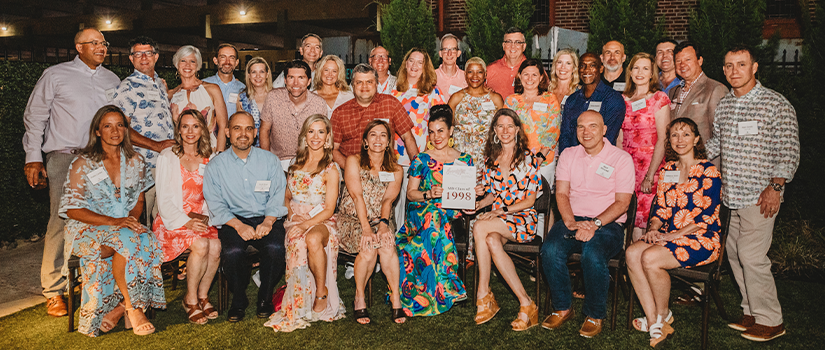 School of Medicine alumni at a reunion event