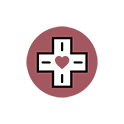 Branded first-aid icon
