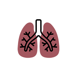 branded lungs icon