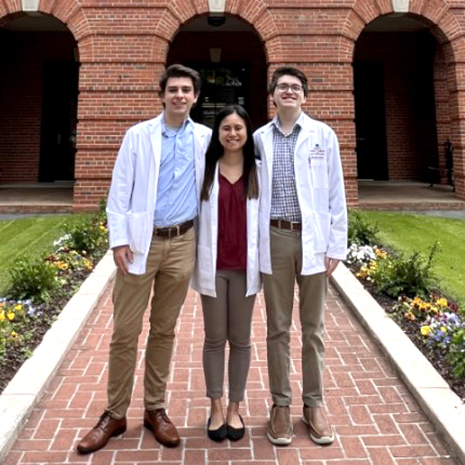 Photo of members of a research team