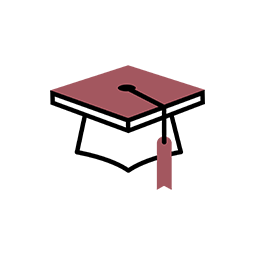 Branded Graduation Cap Logo