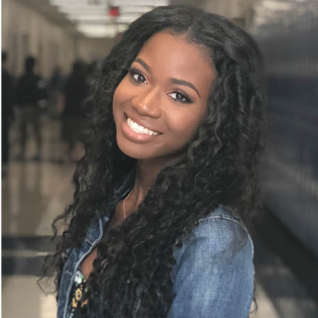 Image of Taniah German, a Moore School sophomore majoring in risk management and insurance