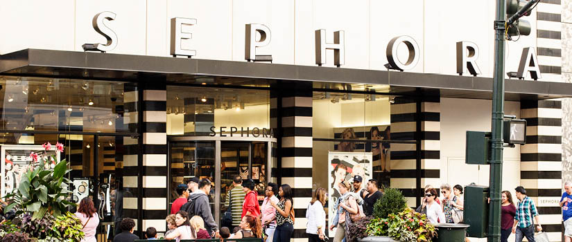 Banner Image of a Sephora storefront