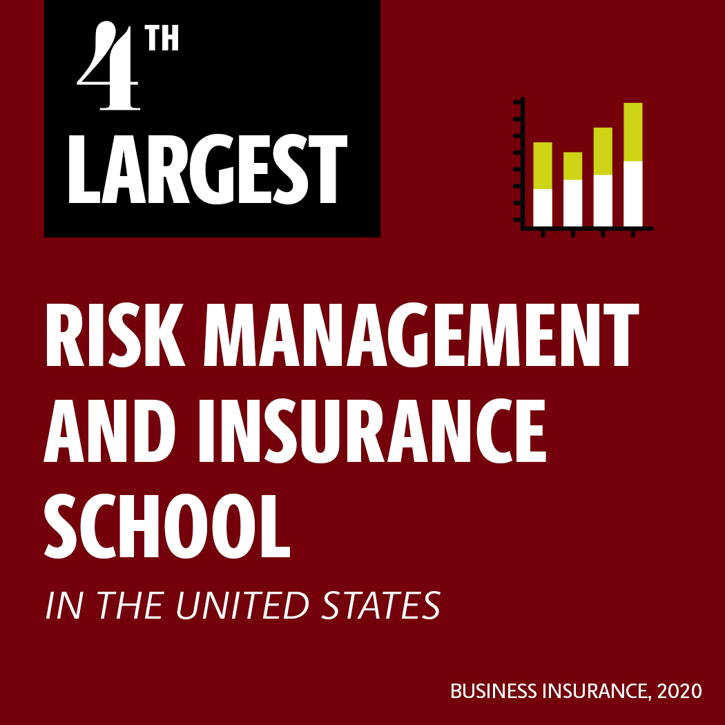 4th largest risk management and insurance school in the United States (Business Insurance, 2020)