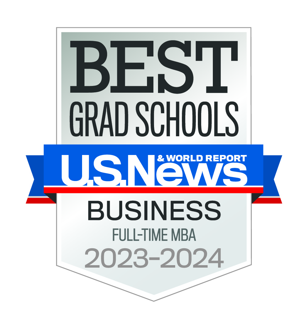 U.S. News and World Report best business schools badge for mba programs