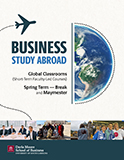 Study Abroad brochure cover