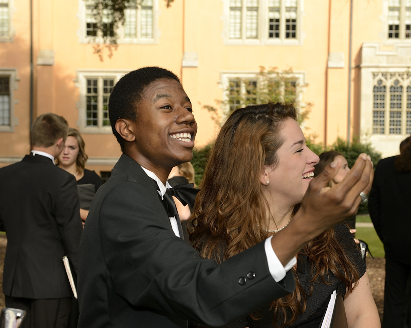 Happy Choral Students