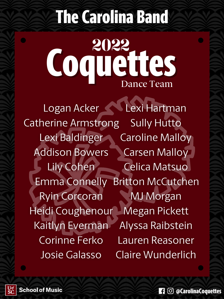 2023 Coquette Roster