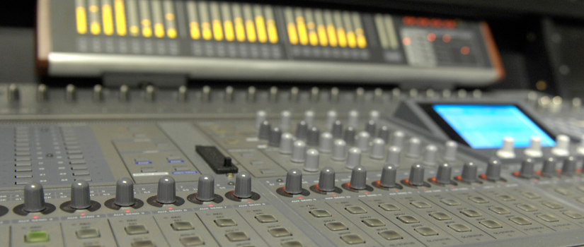 Recording Studio Console Image