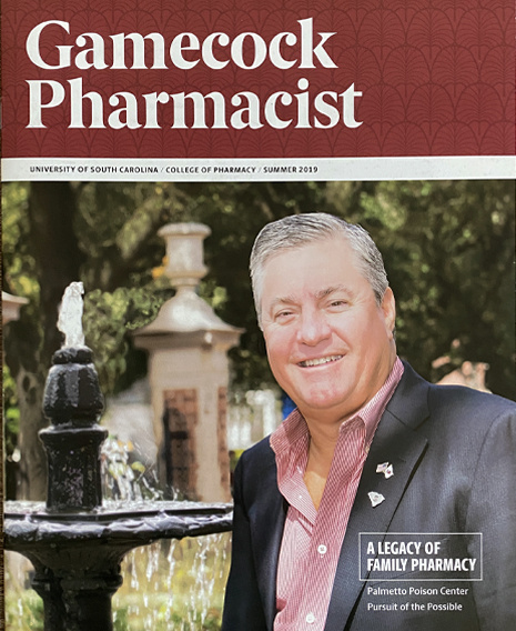 Gamecock Pharmacist magazine cover - Summer 2019