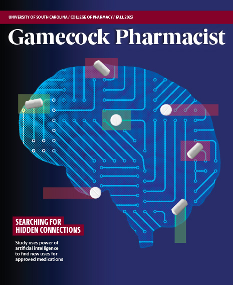 Gamecock Pharmacist magazine cover - Fall 2023