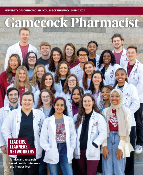 Cover of Gamecock Pharmacist Magazine - Spring 2023