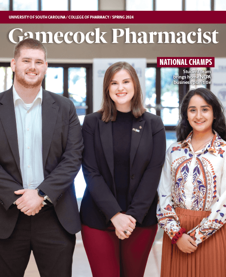 Gamecock Pharmacist magazine cover - Spring 2024
