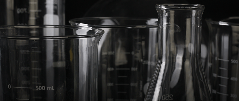 Glass beakers