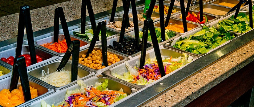 Salad buffet options