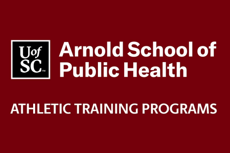Video still with title card that reads Athletic Training Programs at the Arnold School of Public health