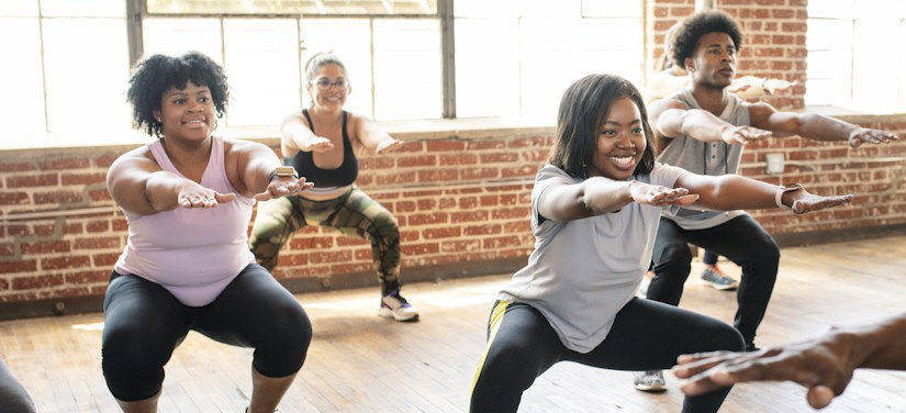 group exercise class