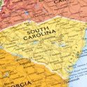 map of SC