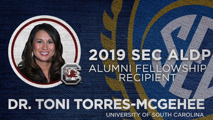 Toni Torres-McGehee SEC banner