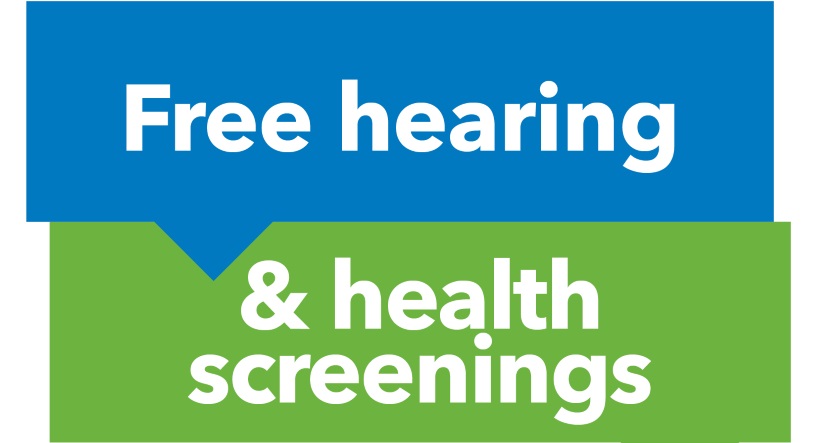 Free hearing and health screenings