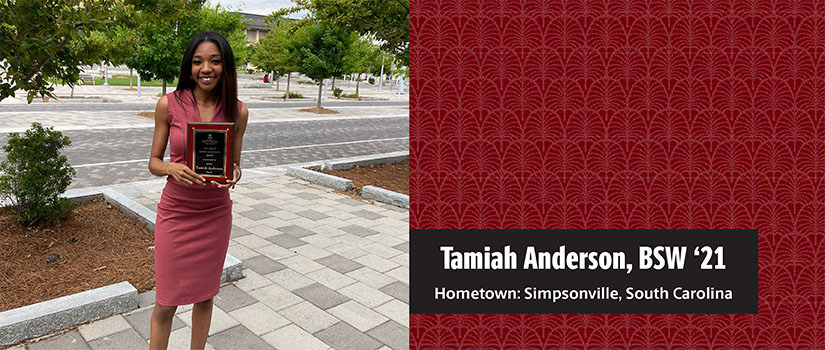 Tamiah Anderson, BSW '21 - Awards Day 2021