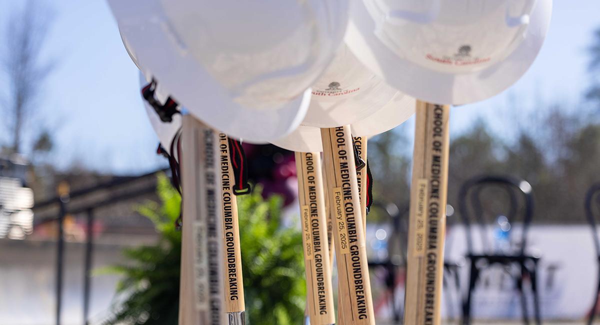 The University of South Carolina broke ground on a facility that will redefine the future of health care education and research during a ceremony Tuesday (Feb. 25) at the site of its new School of Medicine Columbia.