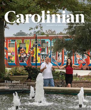 Carolinian magazine cover winter 2021