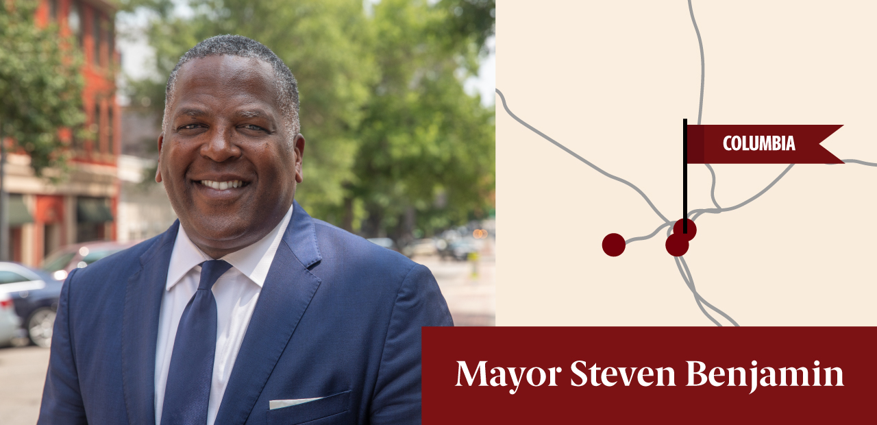 Mayor of Columbia Steven Benjamin