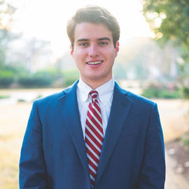  A portrait of Luke Rankin, our 2019 student body president.