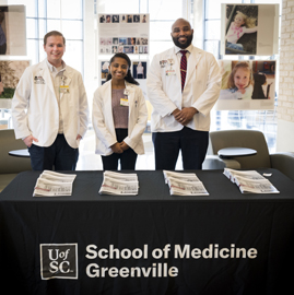 school of medicine greenville students