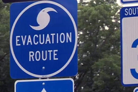 Evacuation routes