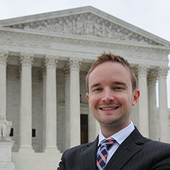 It has been a momentous year for the Supreme Court of the United States. It’s also been a big year for alumnus Andrew Bentz, who has spent that time in a coveted position at the highest court. 